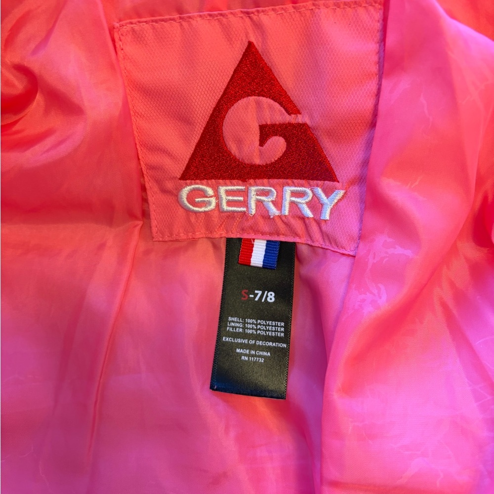 Gerry Weber Gray/Pink Kids Ski Jacket & Detachable Puffer